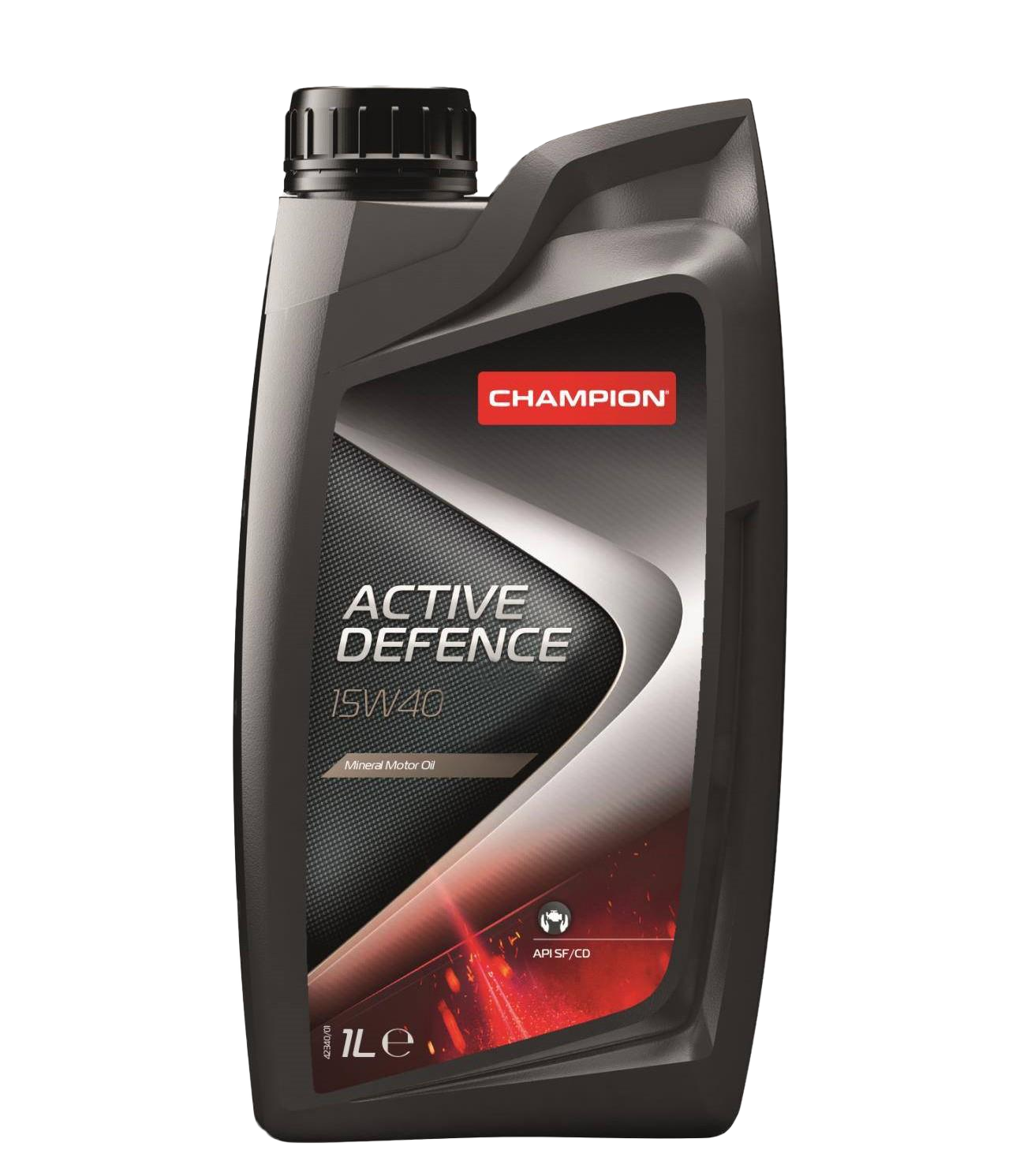 Моторное масло Champion Active Defence 15W40, 1л